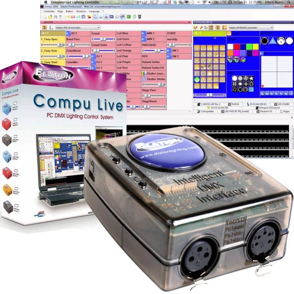 Pro Audio, Lighting and Video Systems Elation Compu 2048FC Live
