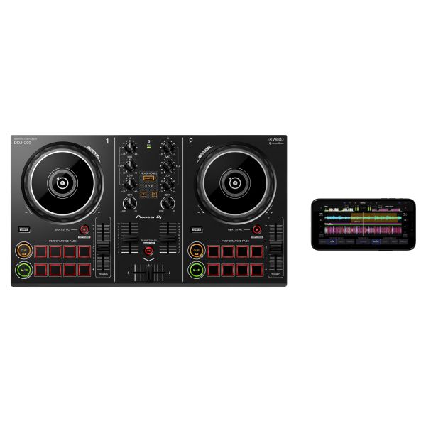  Pioneer DJ DDJ-400 2-Deck Rekordbox DJ Controller : Musical  Instruments