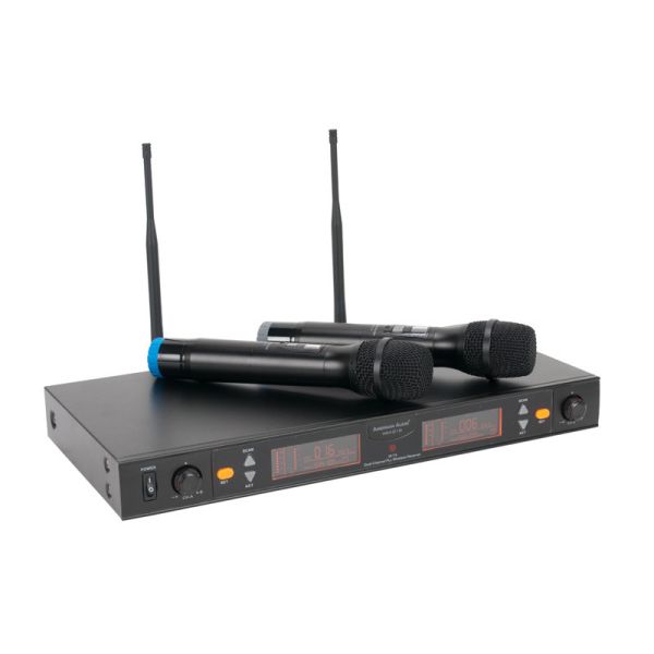 Pro　WM-219　Microphone　2-channel　Audio　Systems　and　Audio,　Wireless　Video　UHF　American　Lighting　System