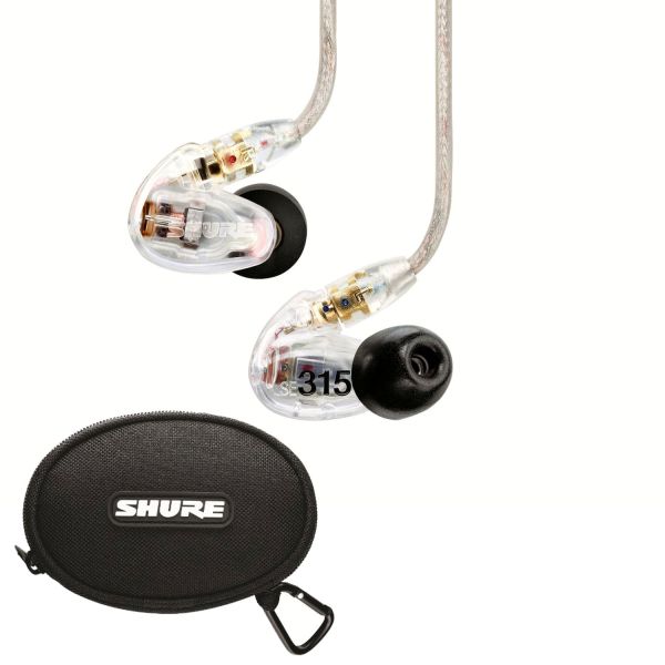Shure SE215-CL Professional Over the Ear Earphones, Sound