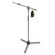 Gravity GMS4322B Mic Stand with Folding Tripoid Base and 2 Poing Adjustment Tele