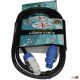 ProX XC-PWC14-06 6 Ft. 14 AWG High Performance Link Grey Male to Blue