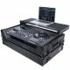 ProX XS-DDJFLX10 WLT Case for FLX10 w/sliding Laptop Shelf & Wheels Black on Bla