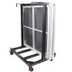 Pro X X-STGX6 - Rolling Dolly Cart for 4ft Width Stage Decks