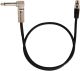 Shure WA304 4-pin Mini-Connector to Right-angled 1/4 inch Instrument Cable