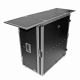 ProX XS-DJSTN OB Portable Foldout Mobile DJ Combo Table Desk Facade w/ Wheels