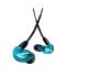 Shure Aonic SE215 Blue Wired Sound Isolating In-Ear Headphone