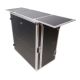 ProX XS-DJSTN BL  DJ Folding Workstation Table-Fold Away W-Wheels Black