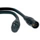 ACCU-CABLE AC5PDMX5 5 Pin Male to Female DMX Cable